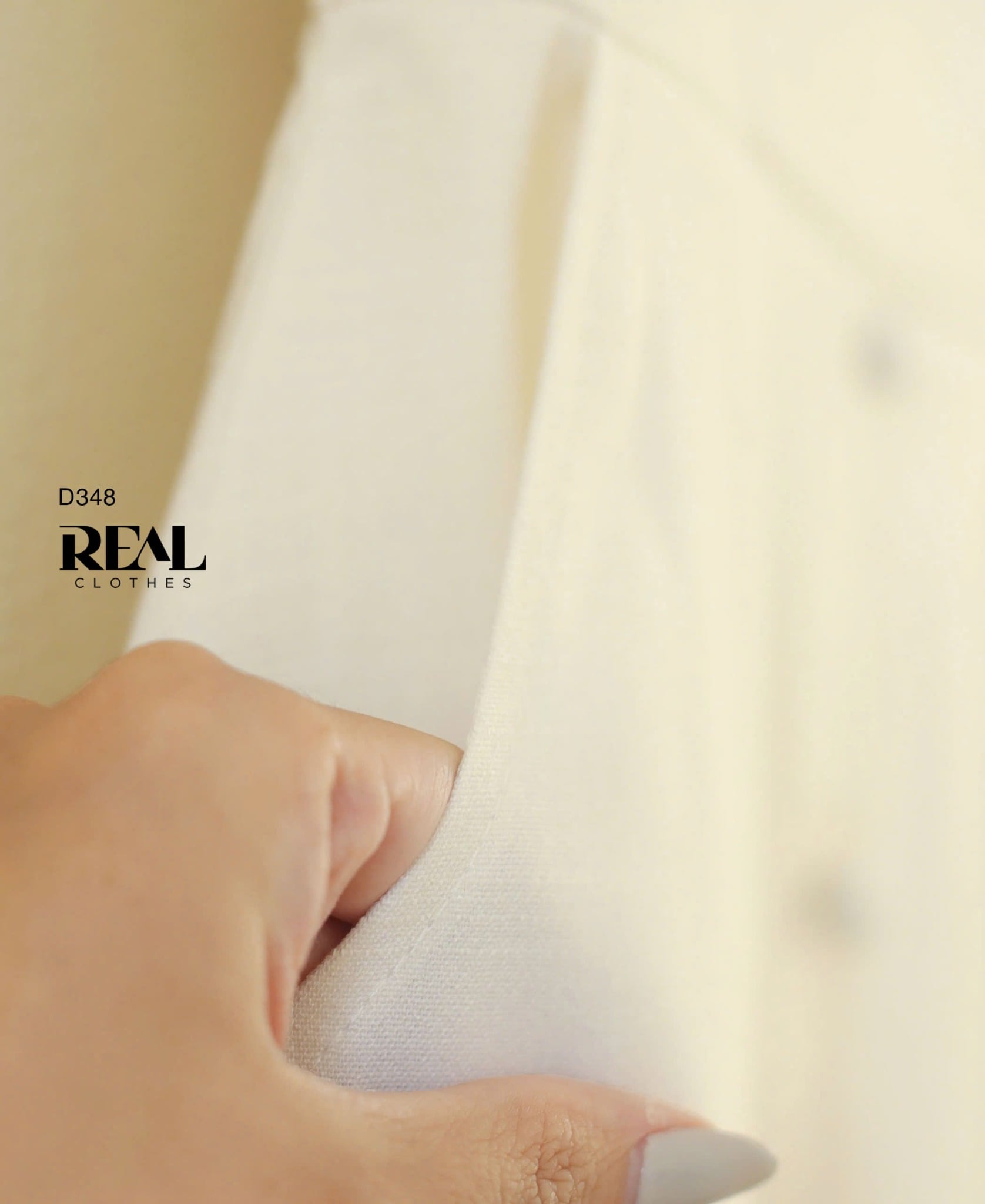 Đầm London linen trắng kem