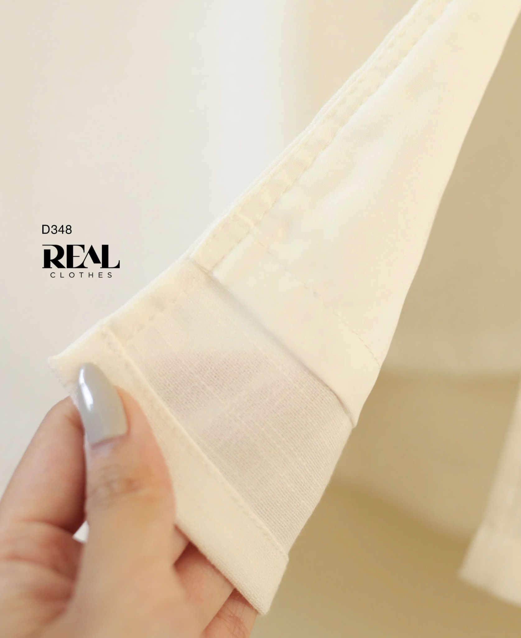 Đầm London linen trắng kem