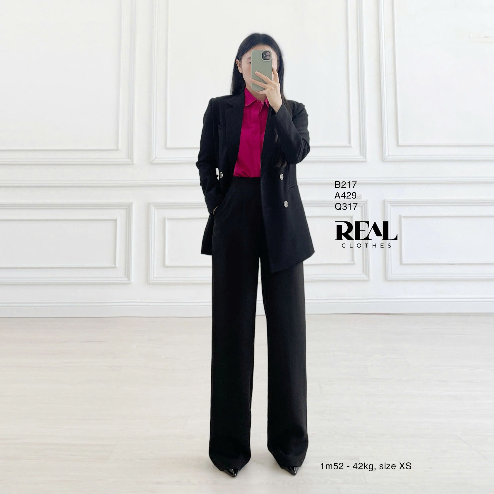 Sơ mi cổ mềm hồng cẩm