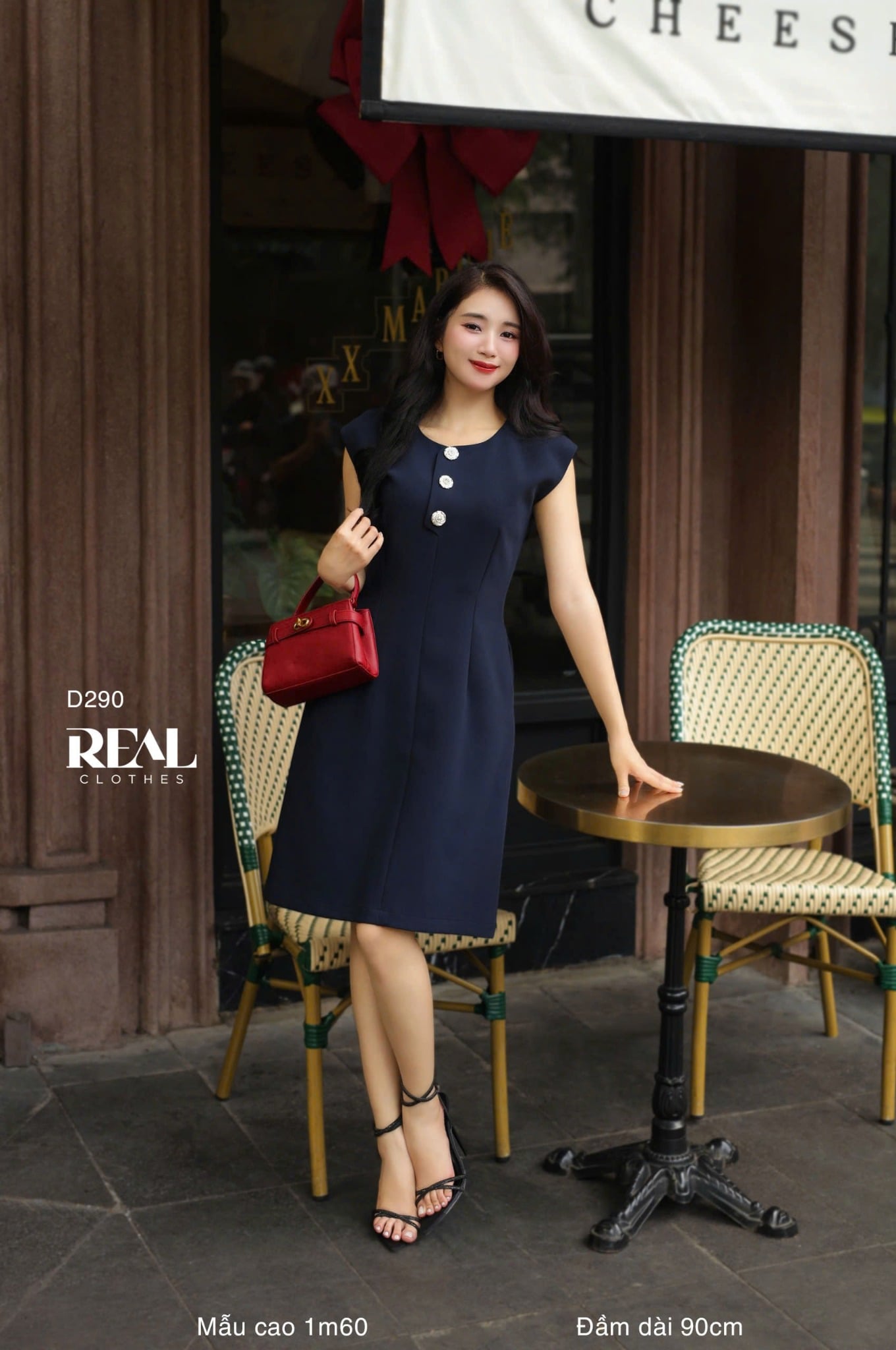 Đầm Hailey Xanh Đen