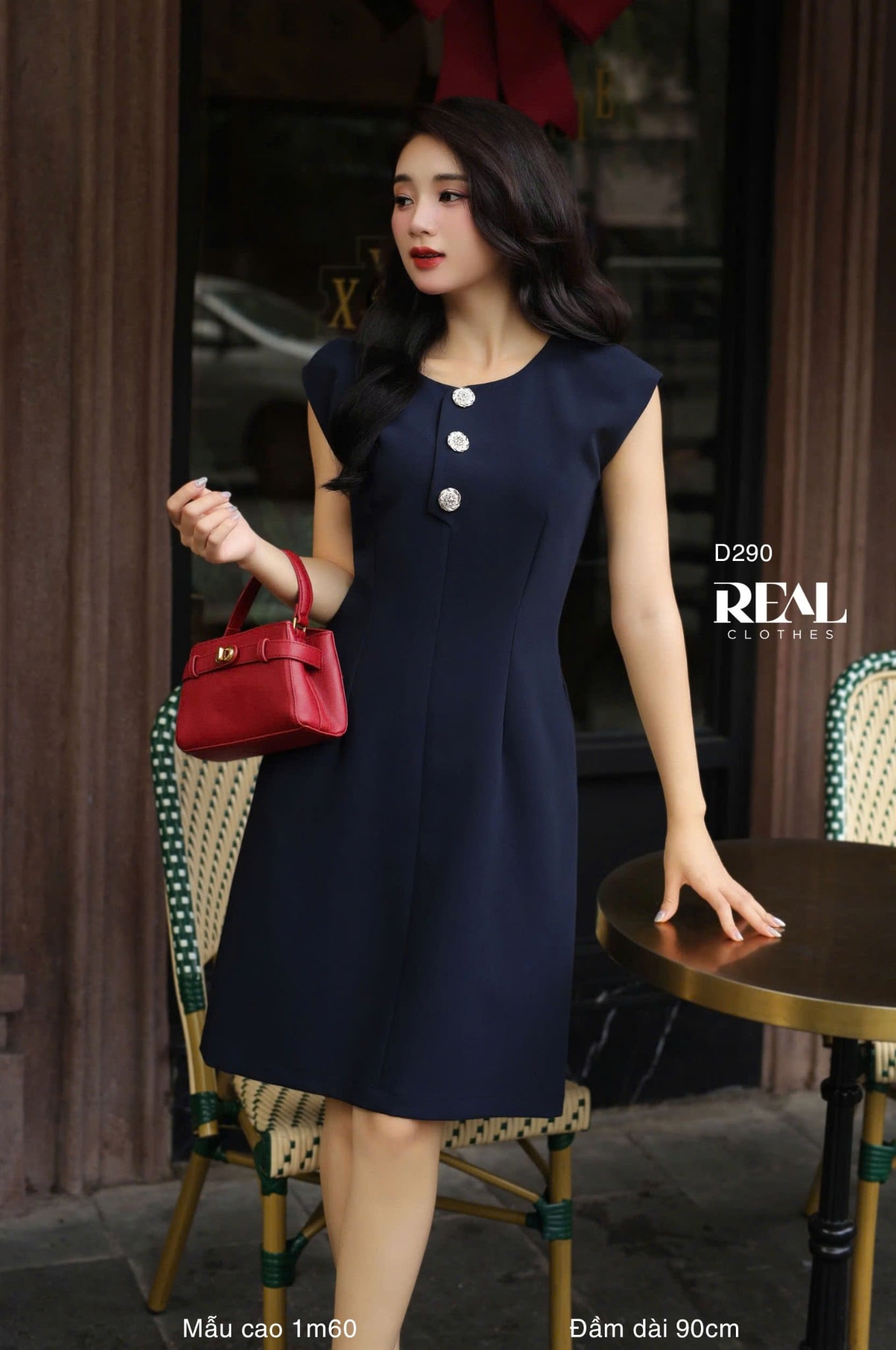 Đầm Hailey Xanh Đen