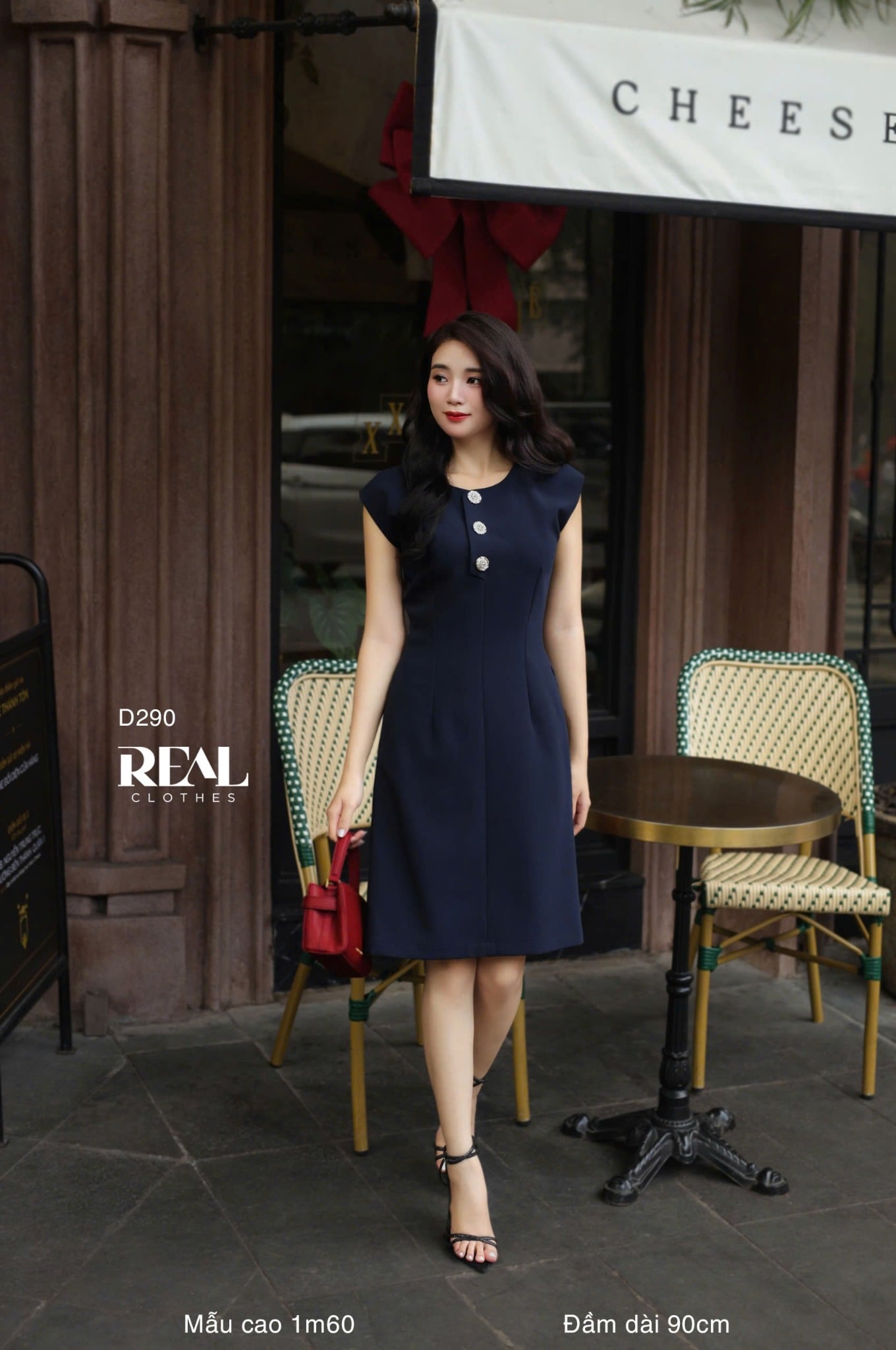 Đầm Hailey Xanh Đen