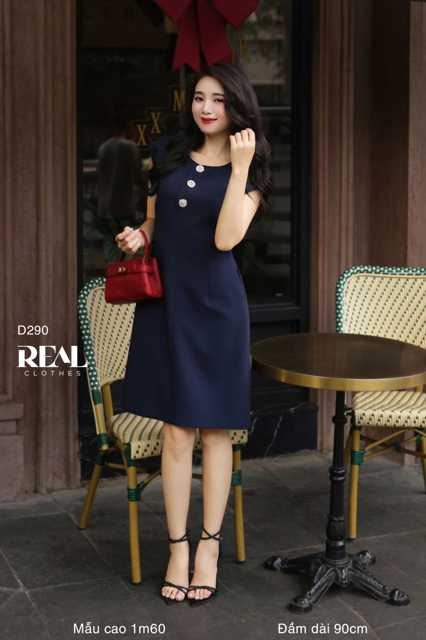 Đầm Hailey Xanh Đen