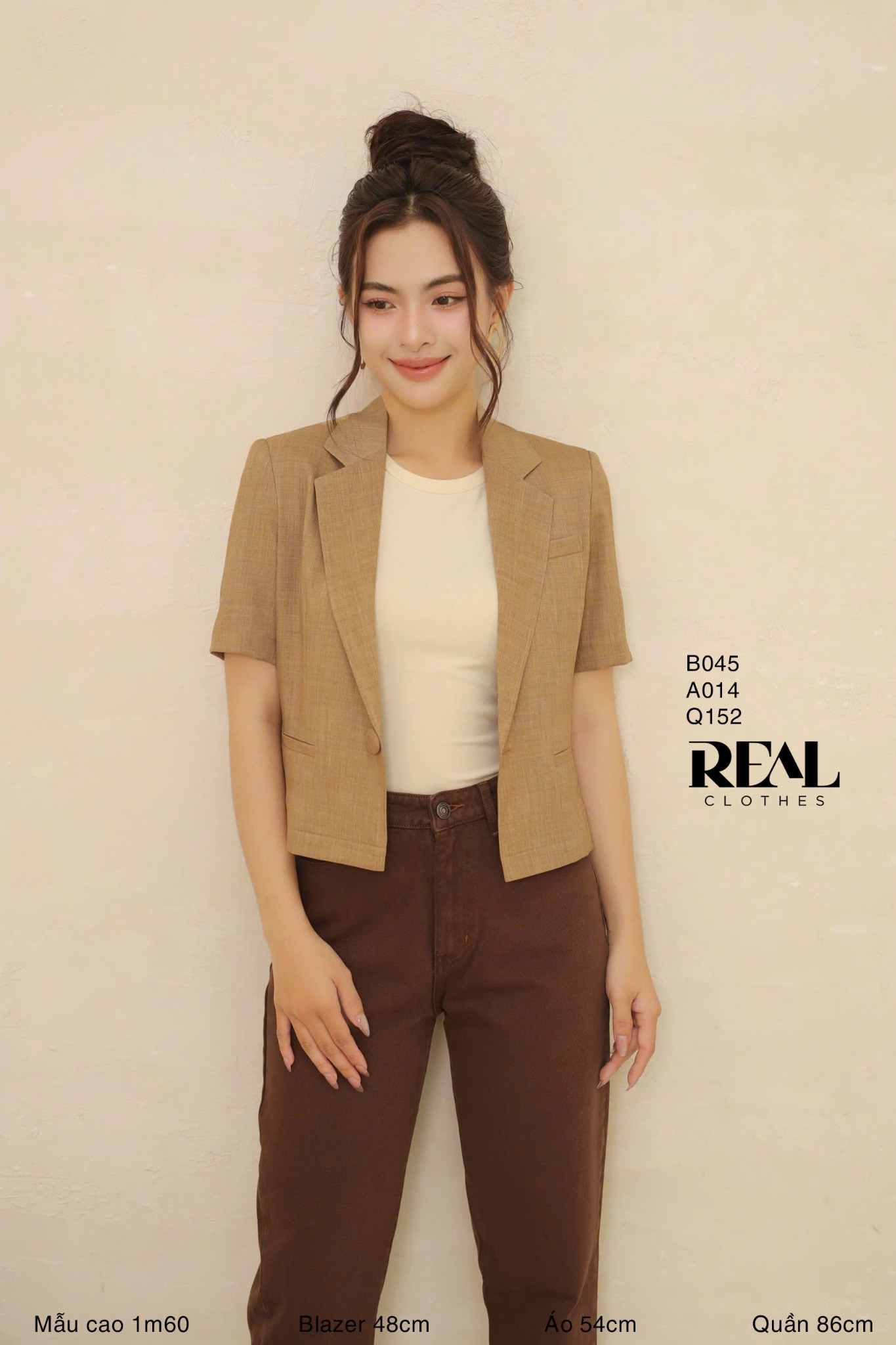 Quần Jeans baggy nâu SALE