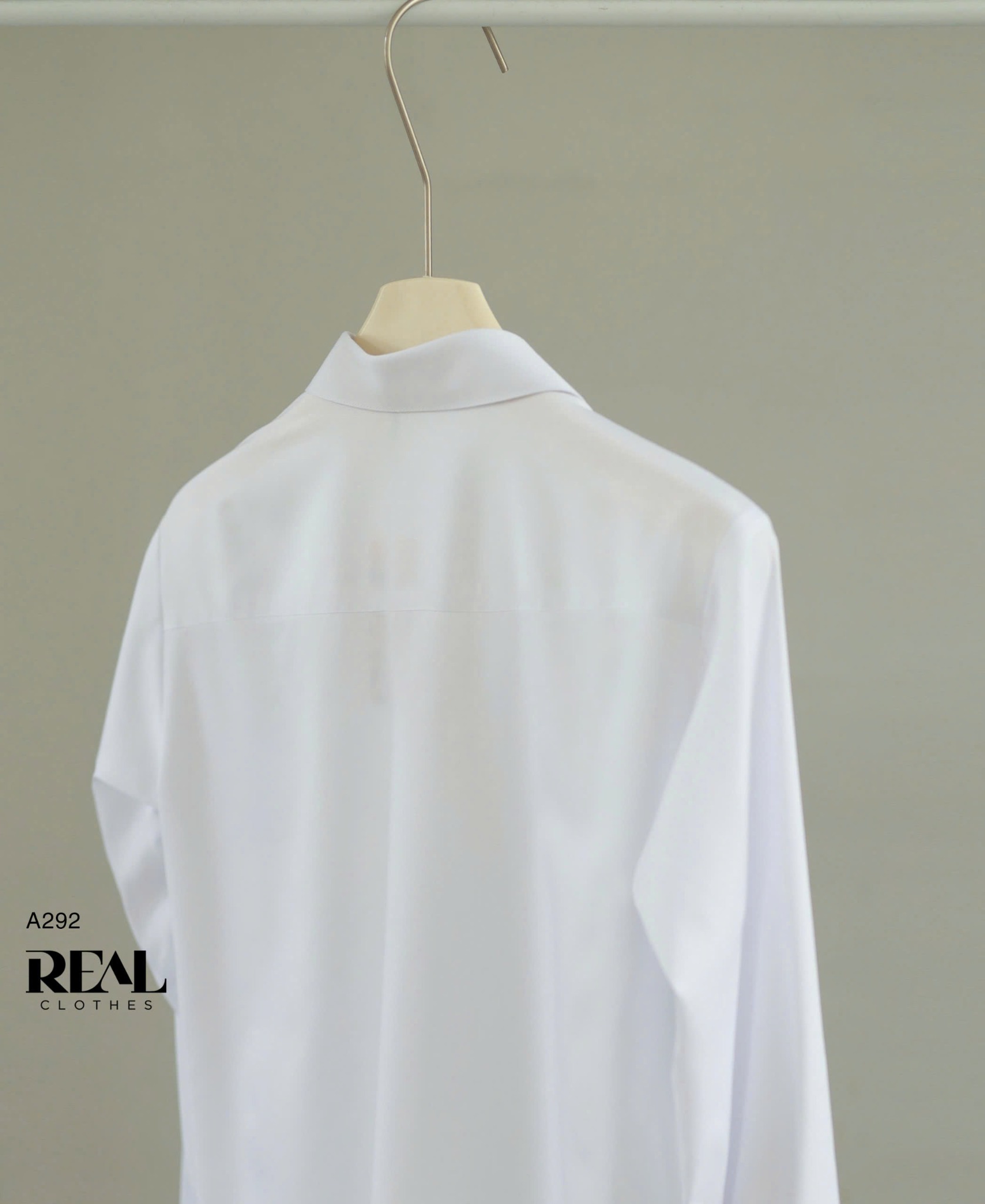 Sơ mi form rộng trắng SALE