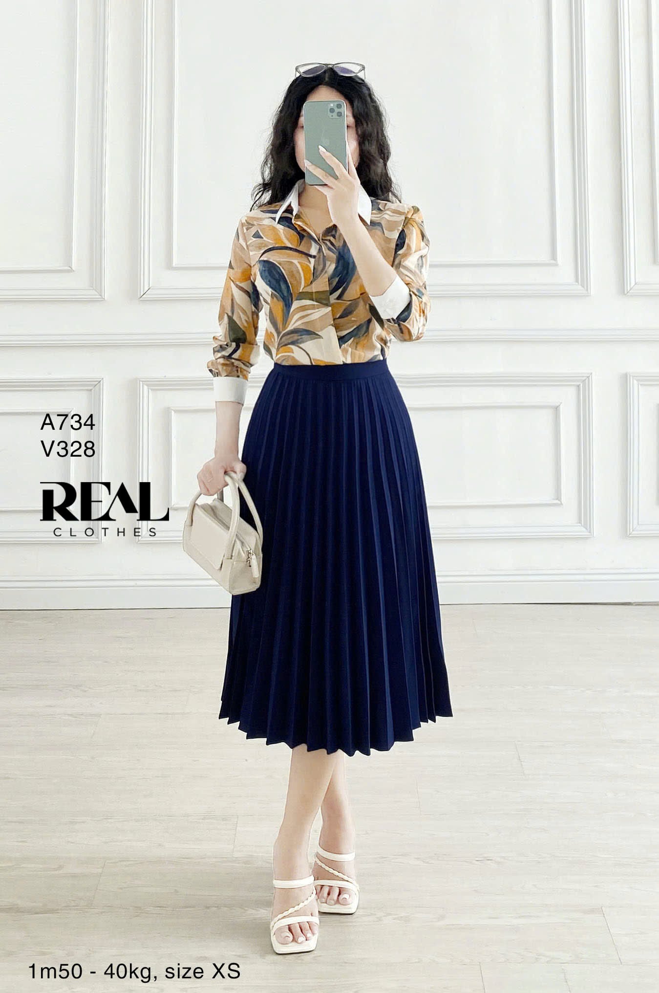 Sơ mi phối cổ nhiều màu SALE