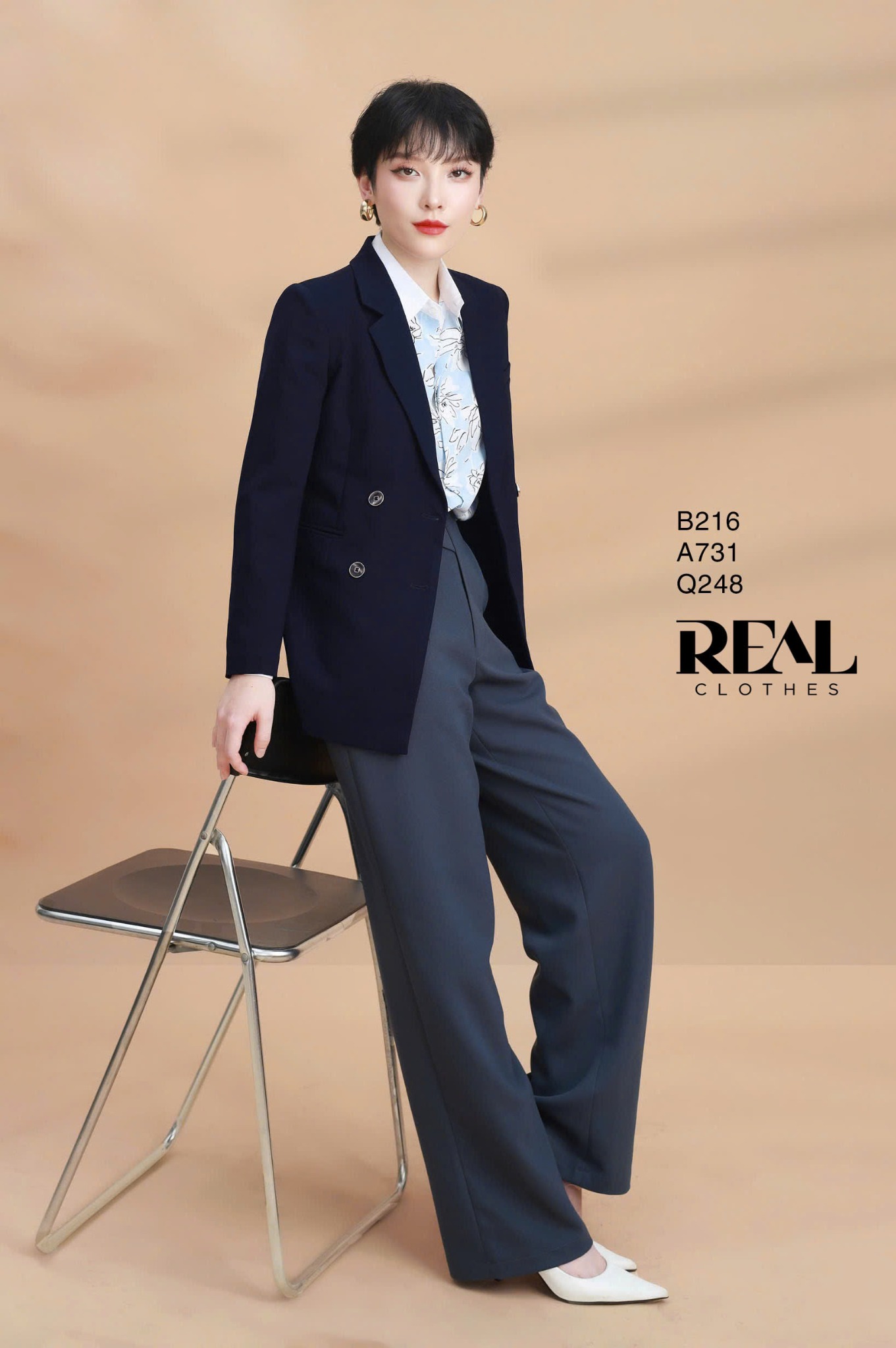 Blazer Paris xanh đen SALE