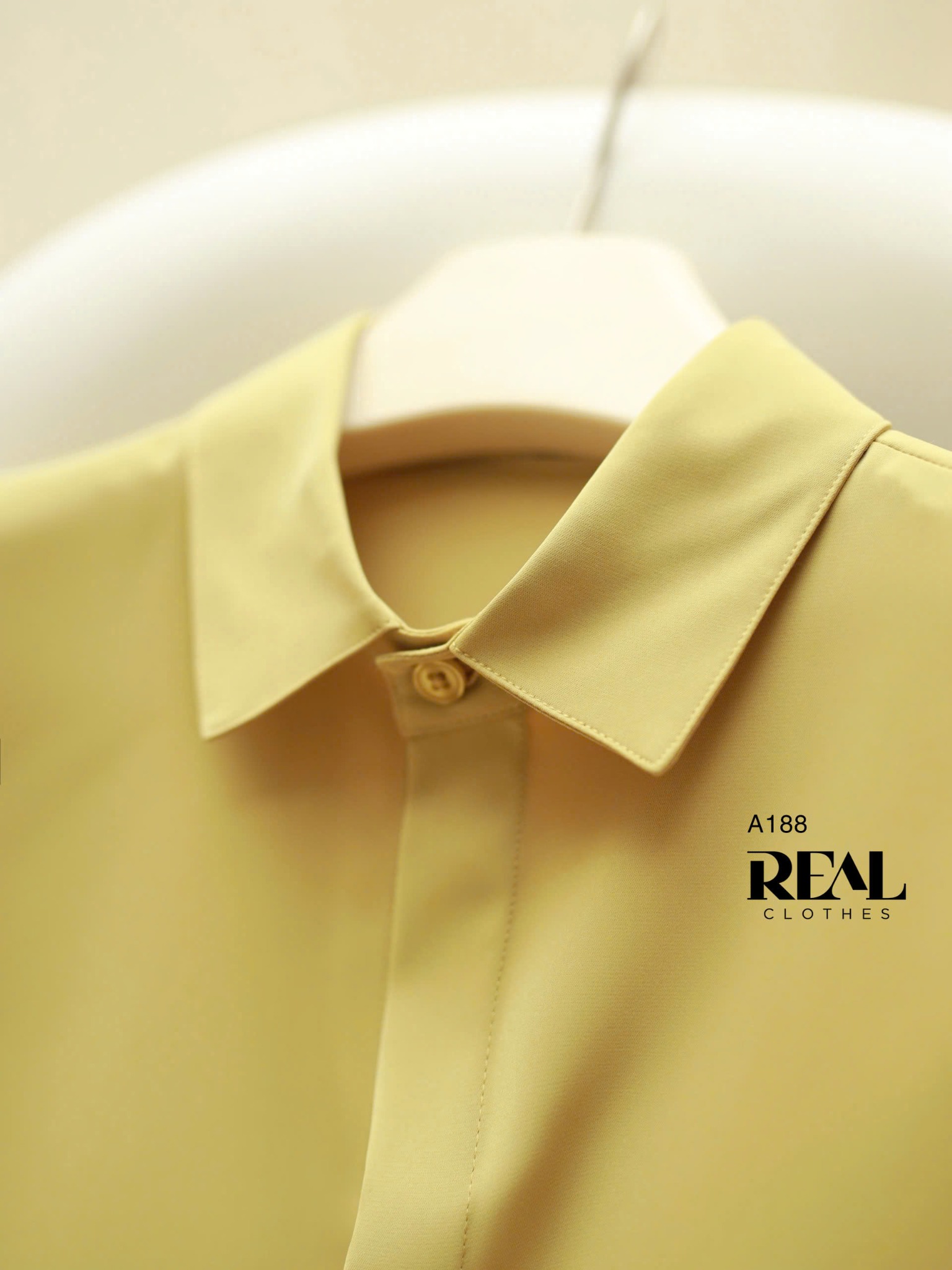 Sơ Mi Cổ Mềm Vàng Cát