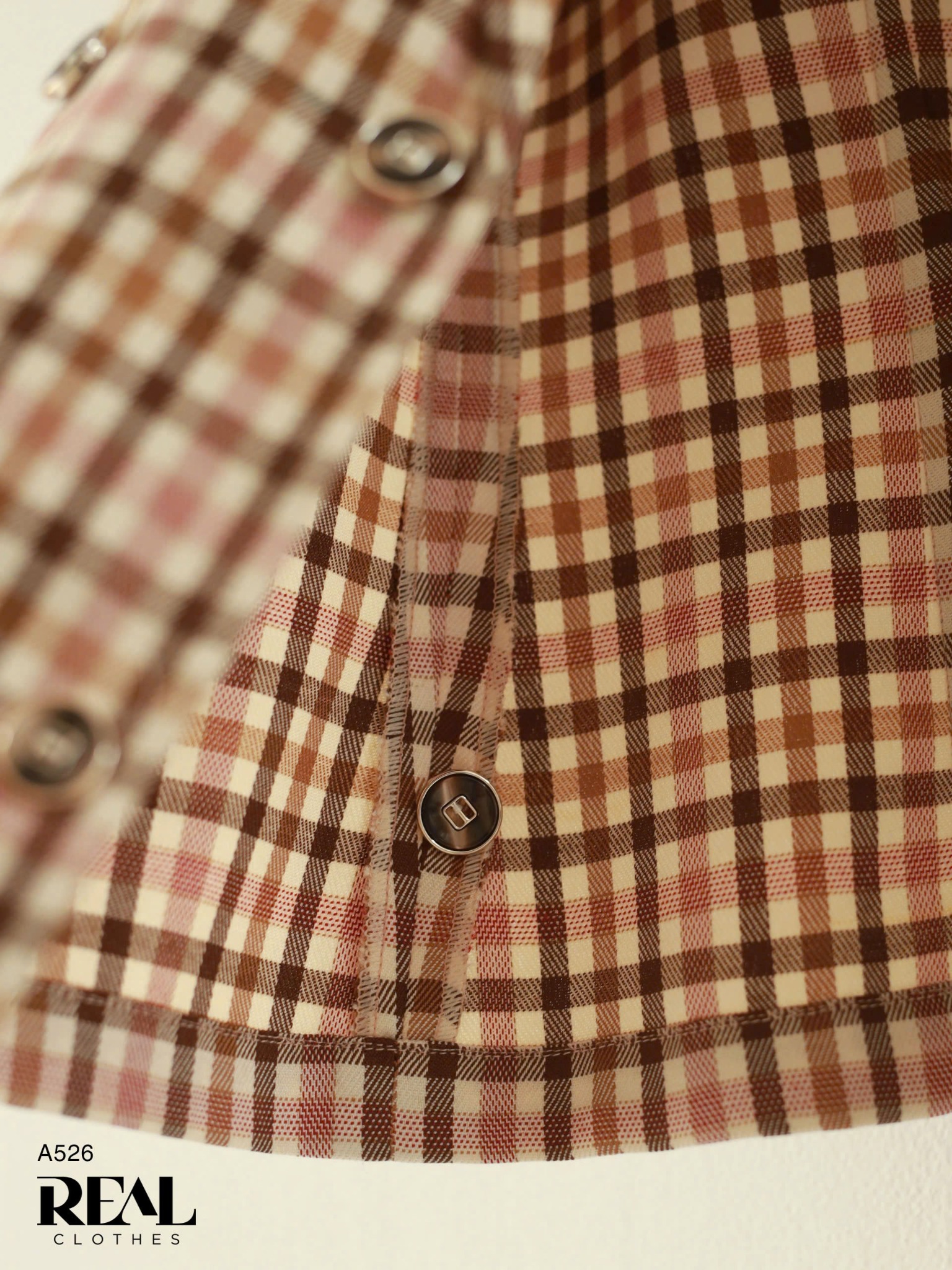 Áo Emma caro hồng SALE - size S