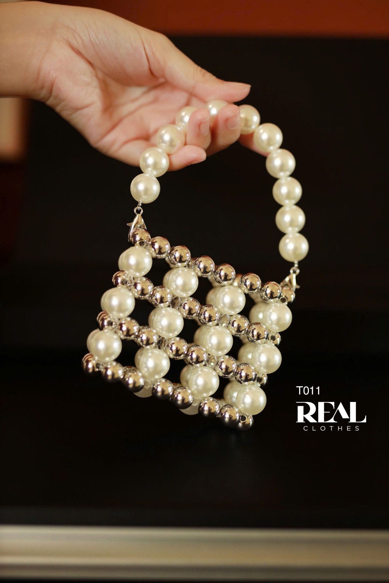 Túi chéo ngọc trai