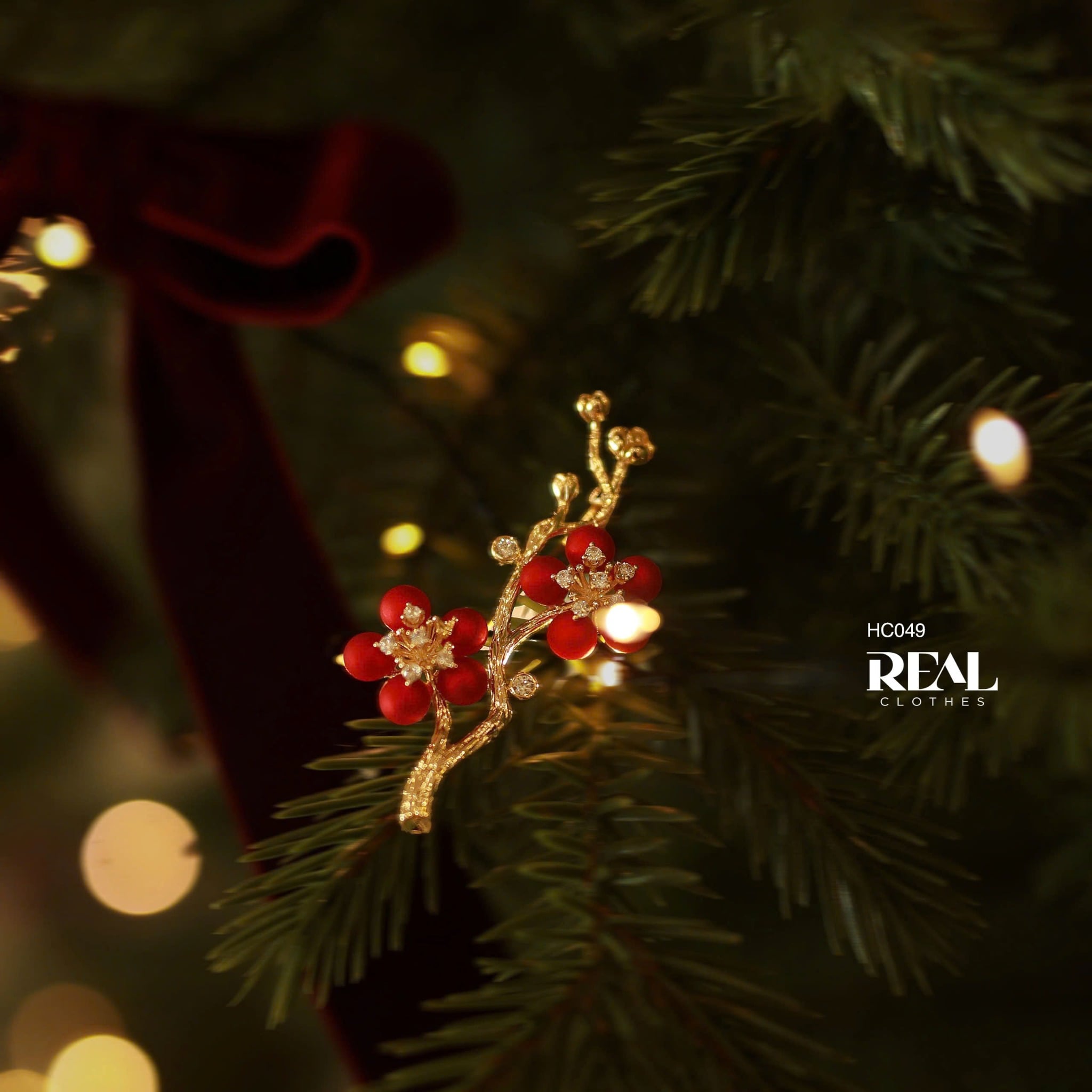 Cài áo premium mai vàng