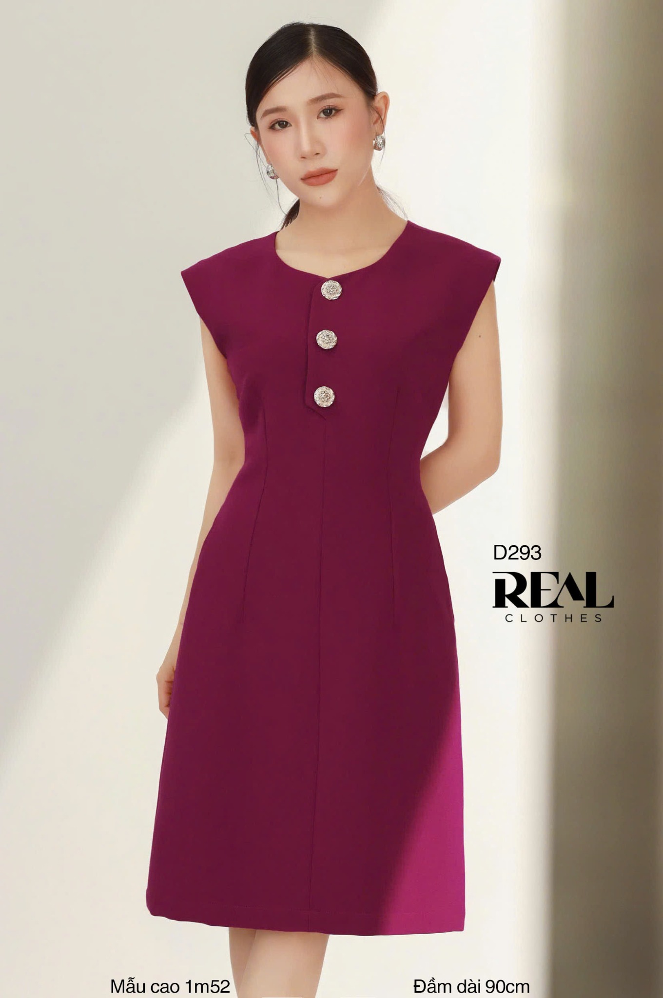 Đầm Hailey Hồng Cẩm