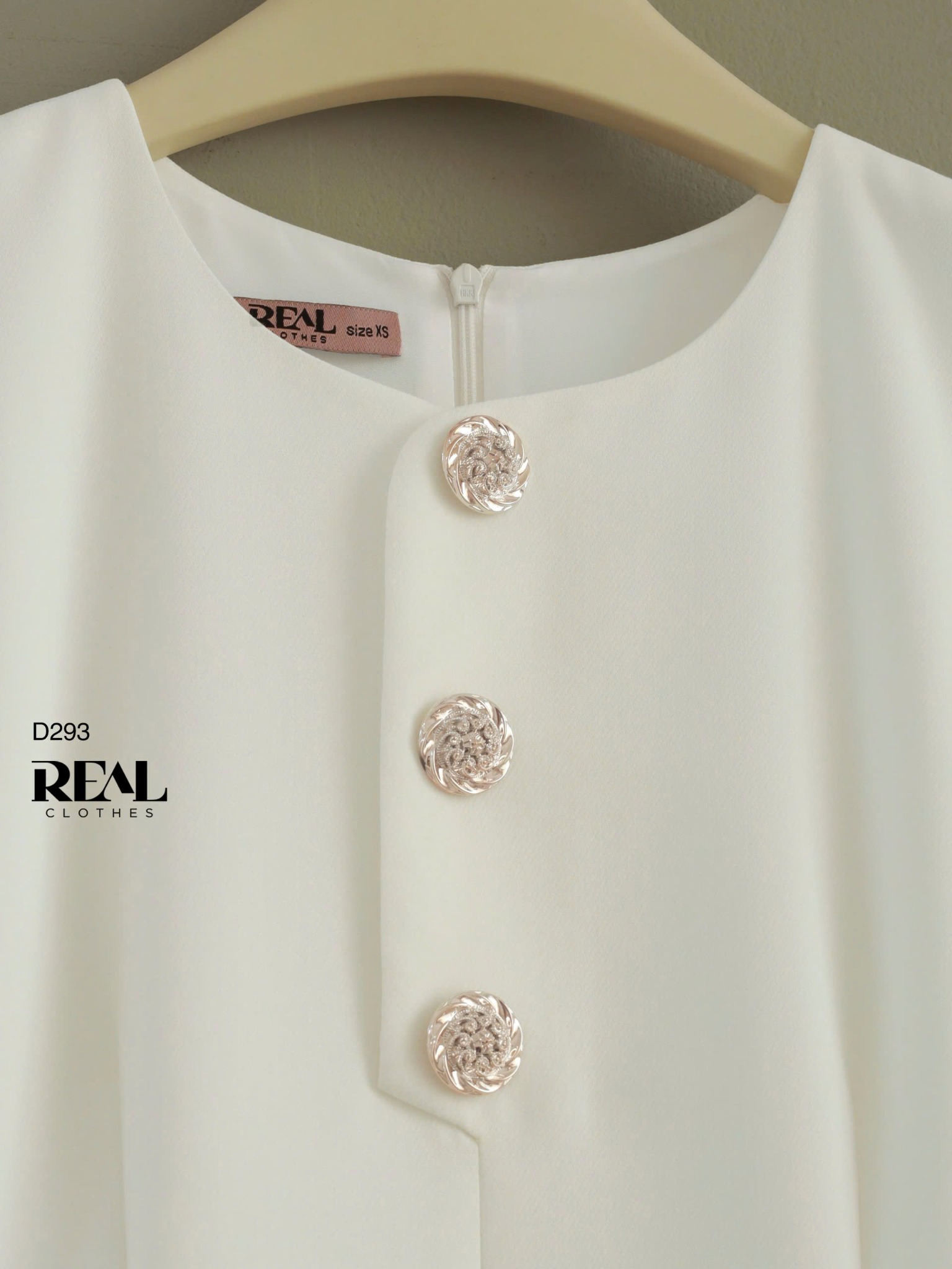 Đầm Hailey trắng