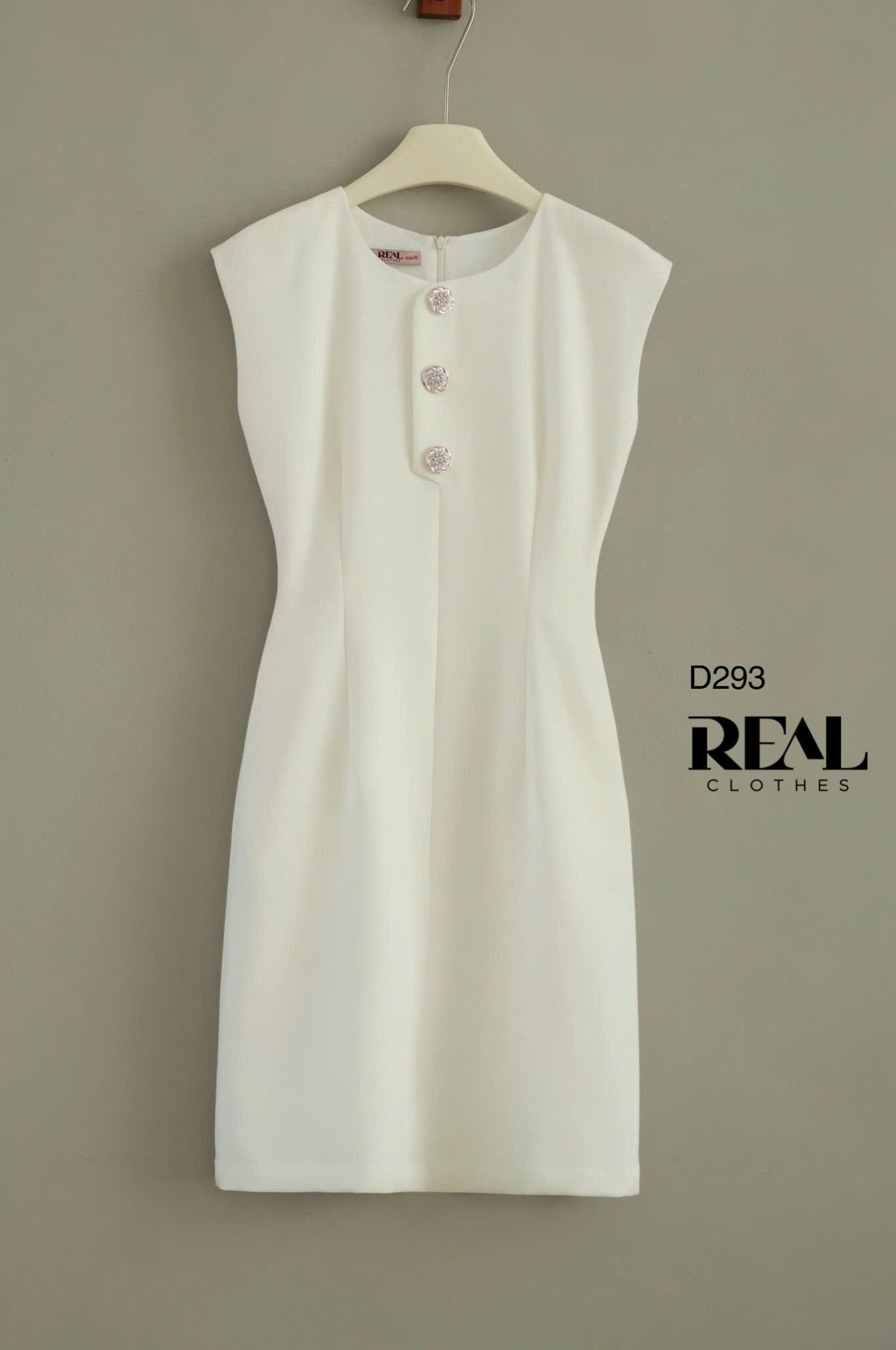 Đầm Hailey trắng