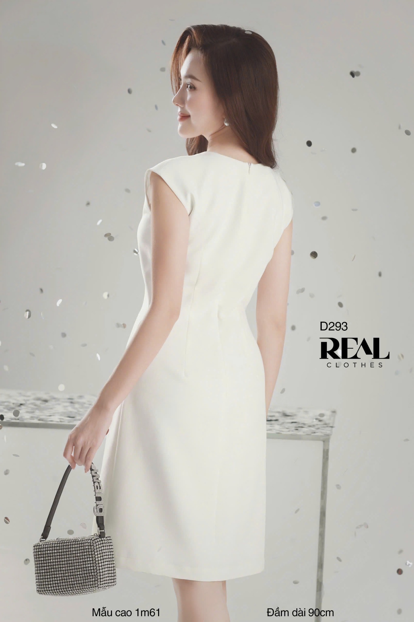 Đầm Hailey trắng