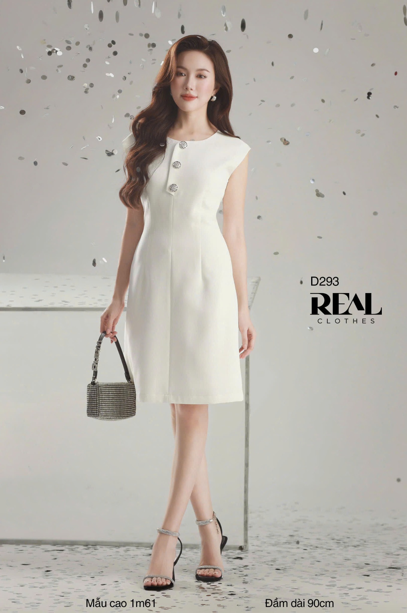 Đầm Hailey trắng