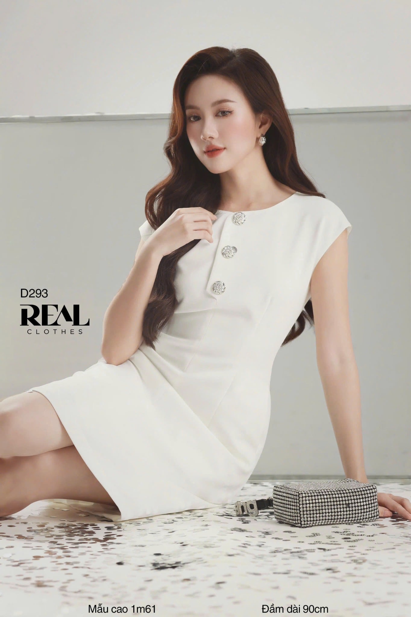 Đầm Hailey trắng