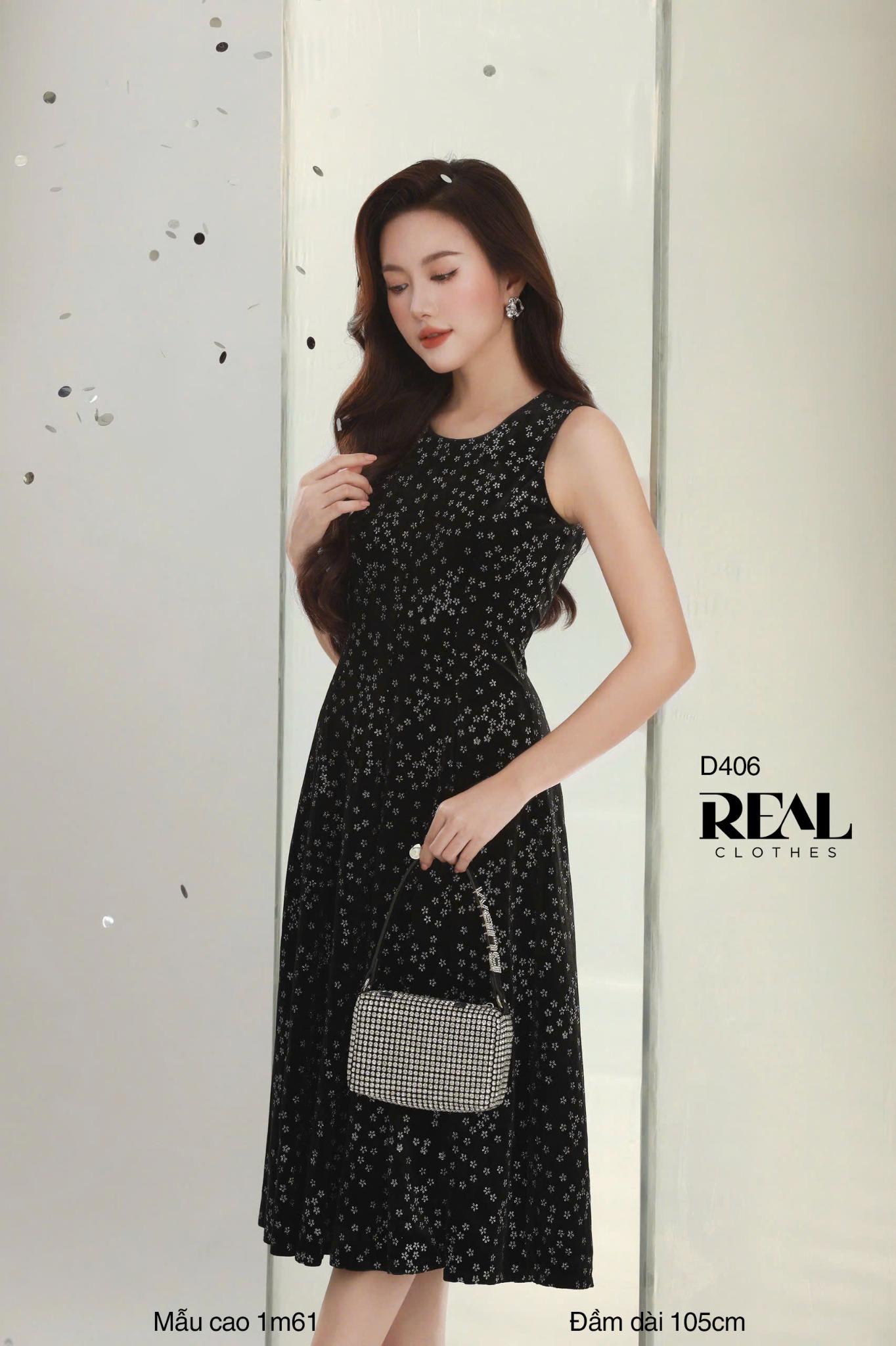 Đầm Nhung Hoa Mai