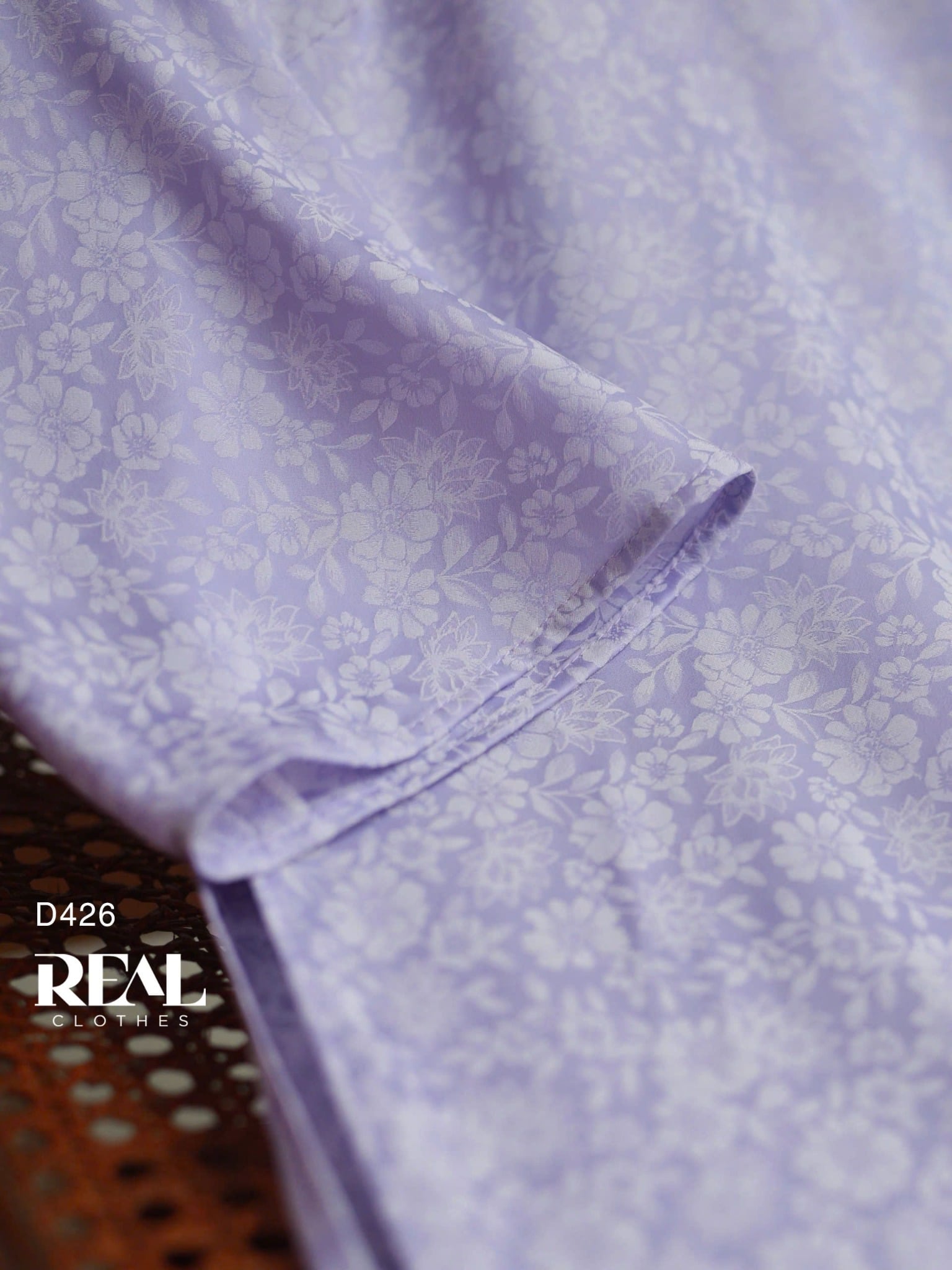 Áo dài truyền thống Nhã An tím tay dài