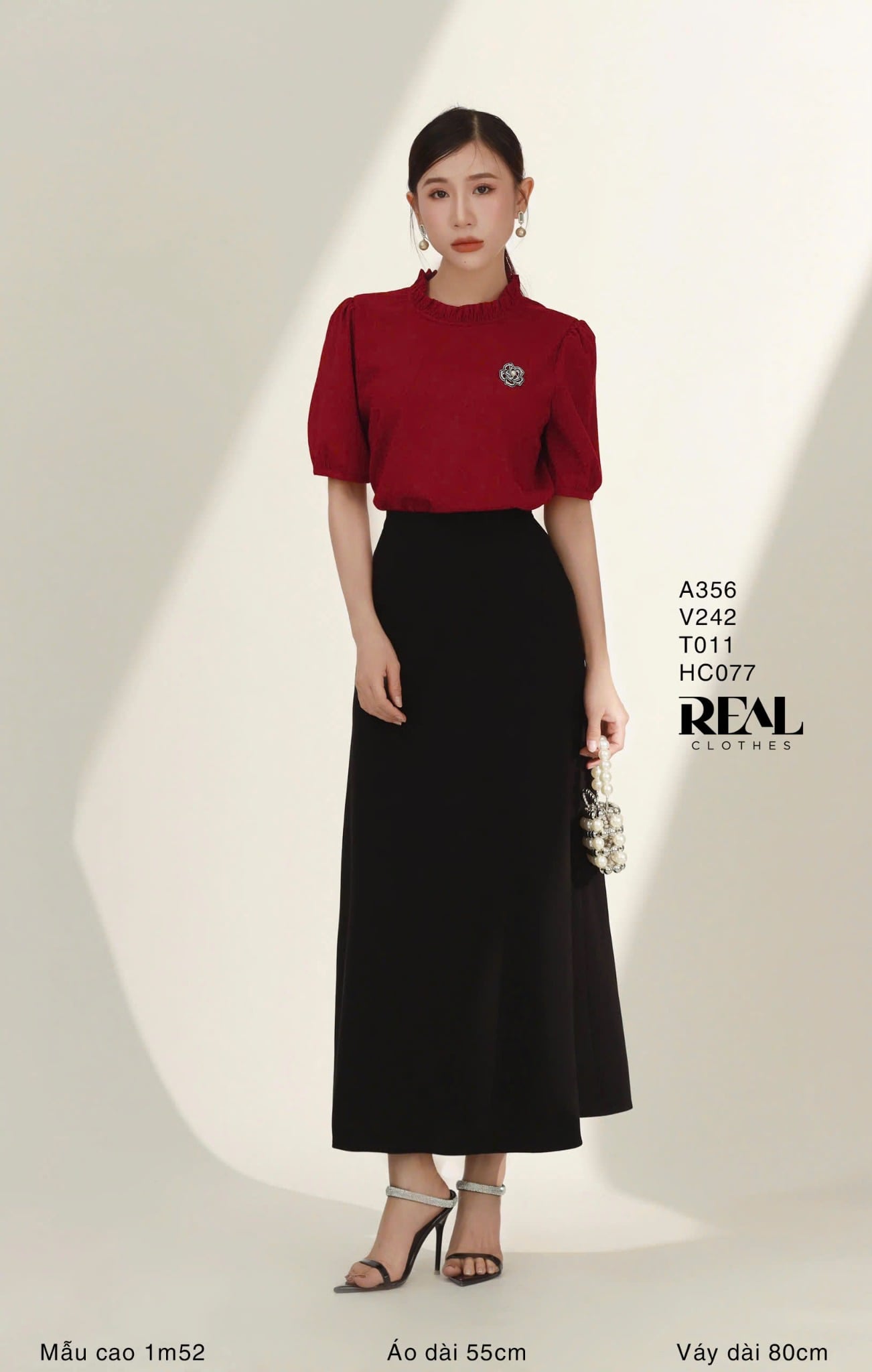 Váy Fuji thun đen SALE - size XS