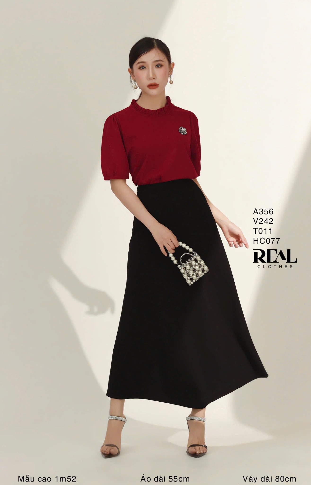 Váy Fuji thun đen SALE - size XS