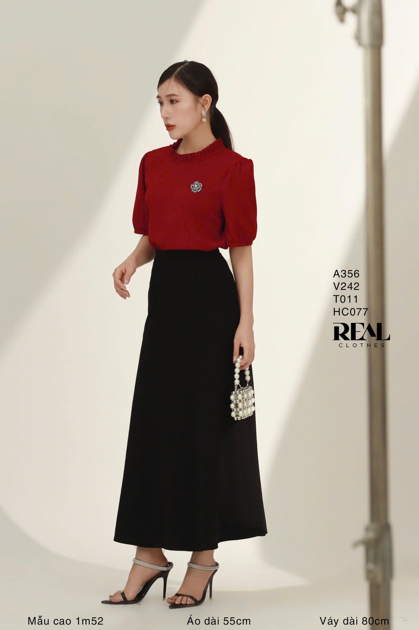 Váy Fuji thun đen SALE - size XS