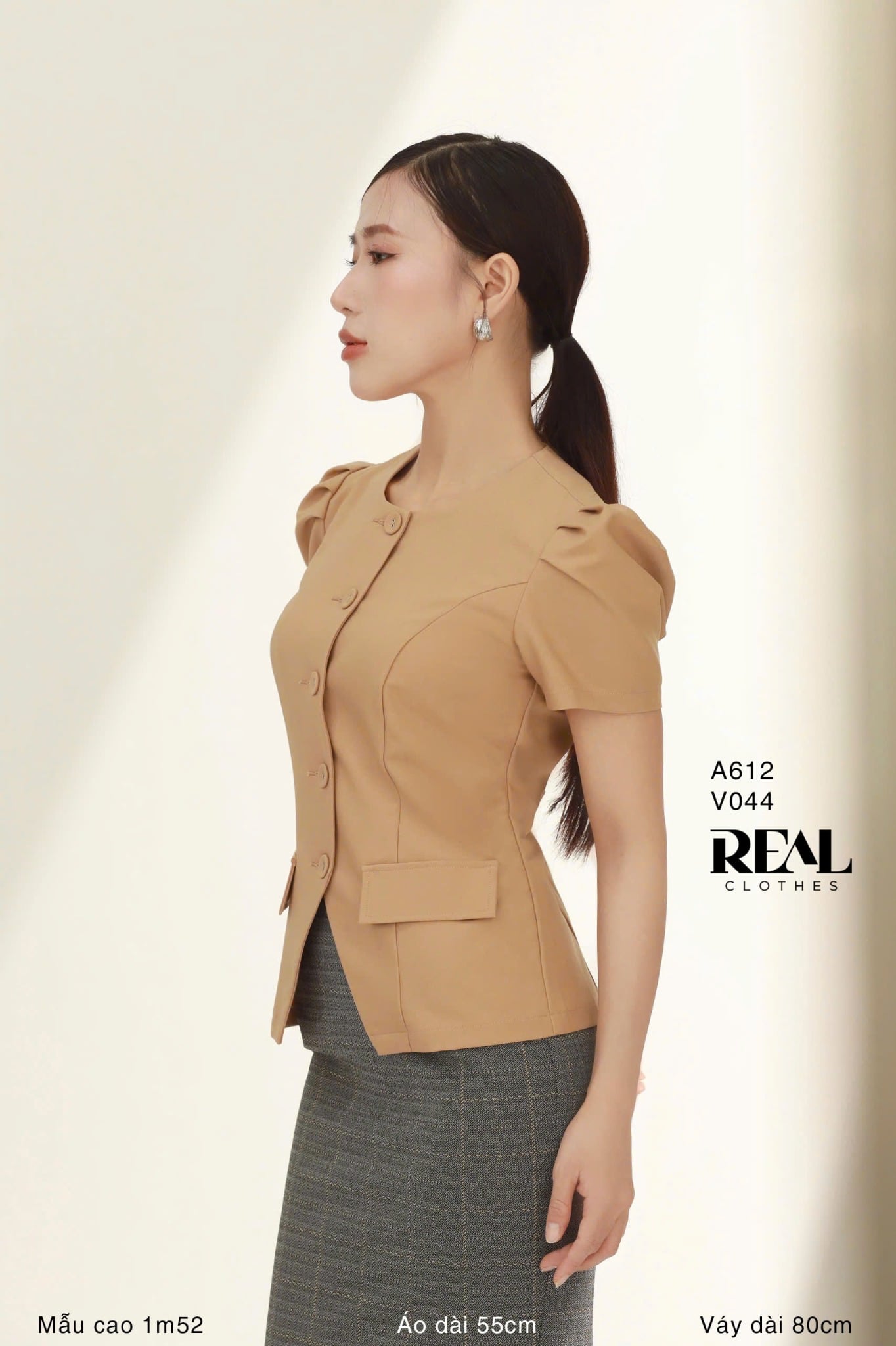 Bút chì midi 68 caro xám SALE