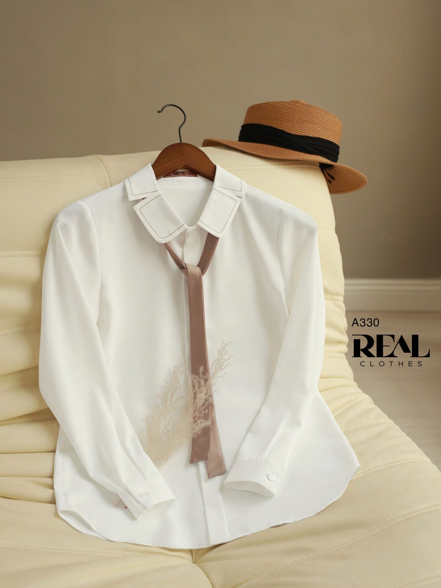 Sơ mi Hàn Quốc trắng