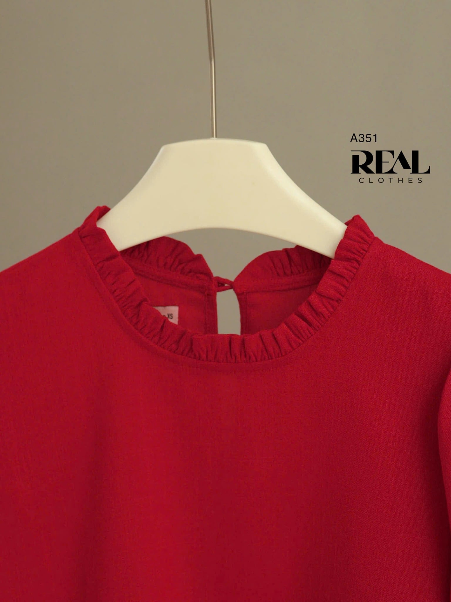 Áo Vivi đỏ tươi