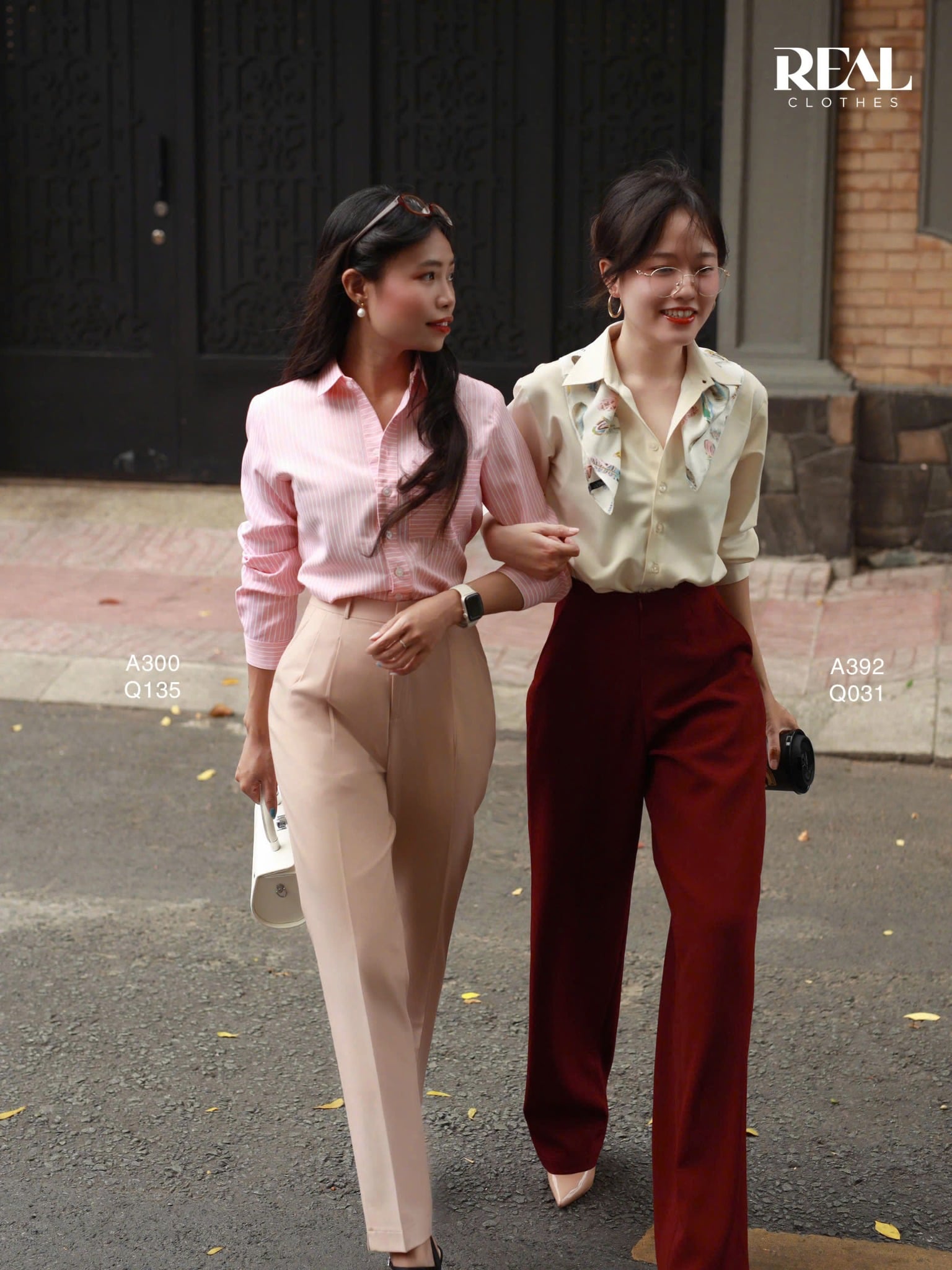 Sơ mi form rộng kem SALE