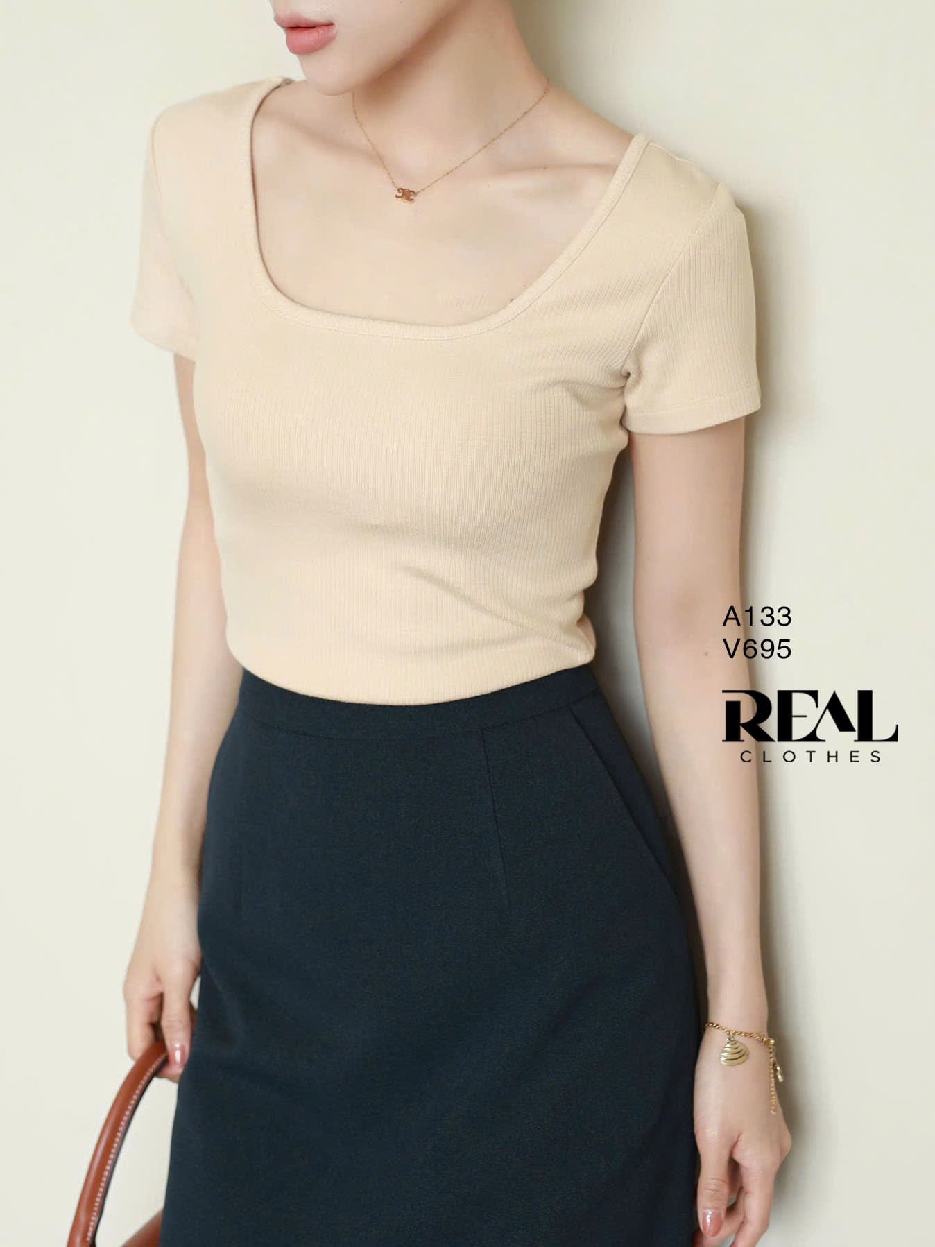 Váy Japan dài xi măng - size XS