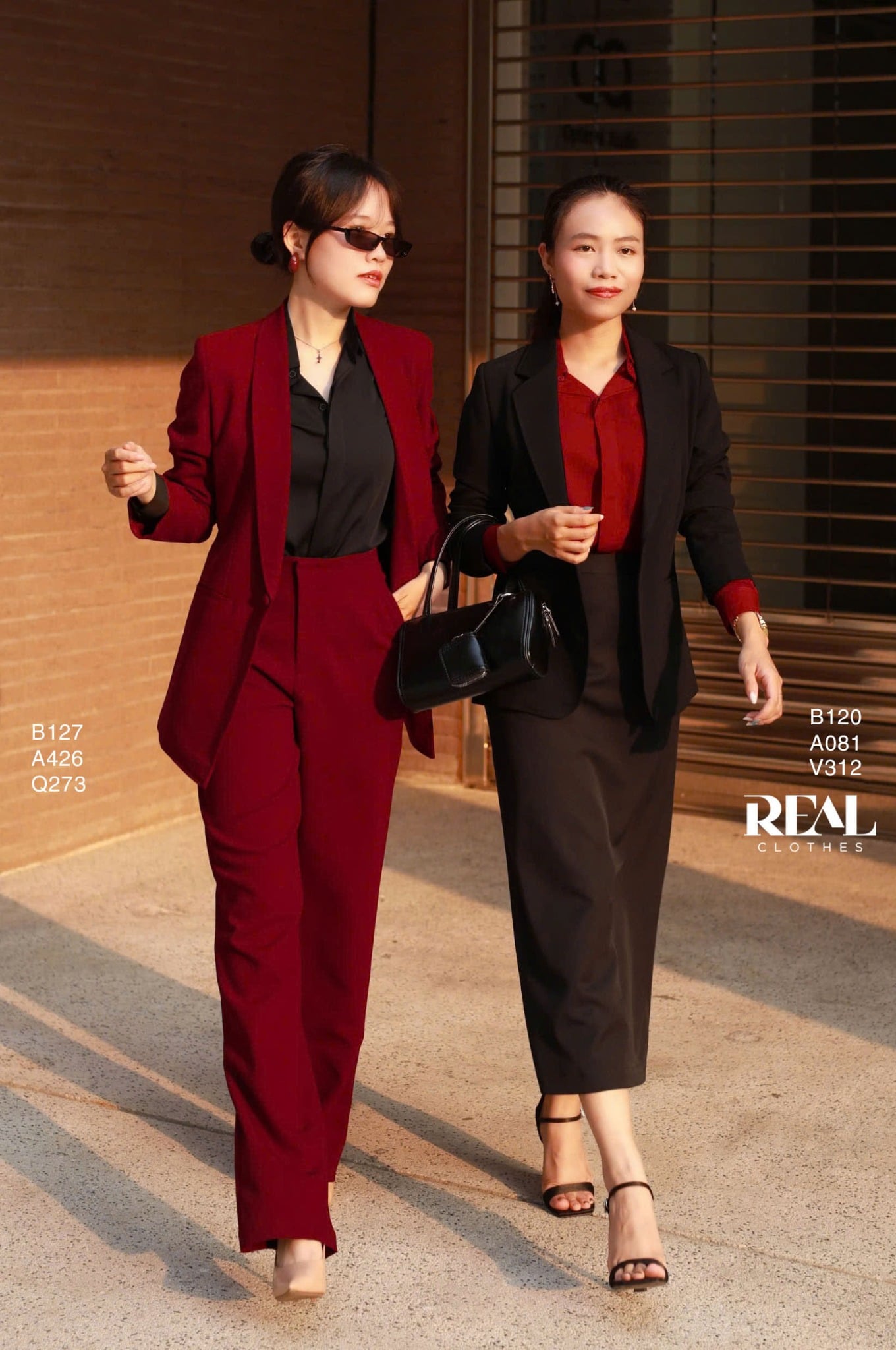 Blazer HQ đỏ đô