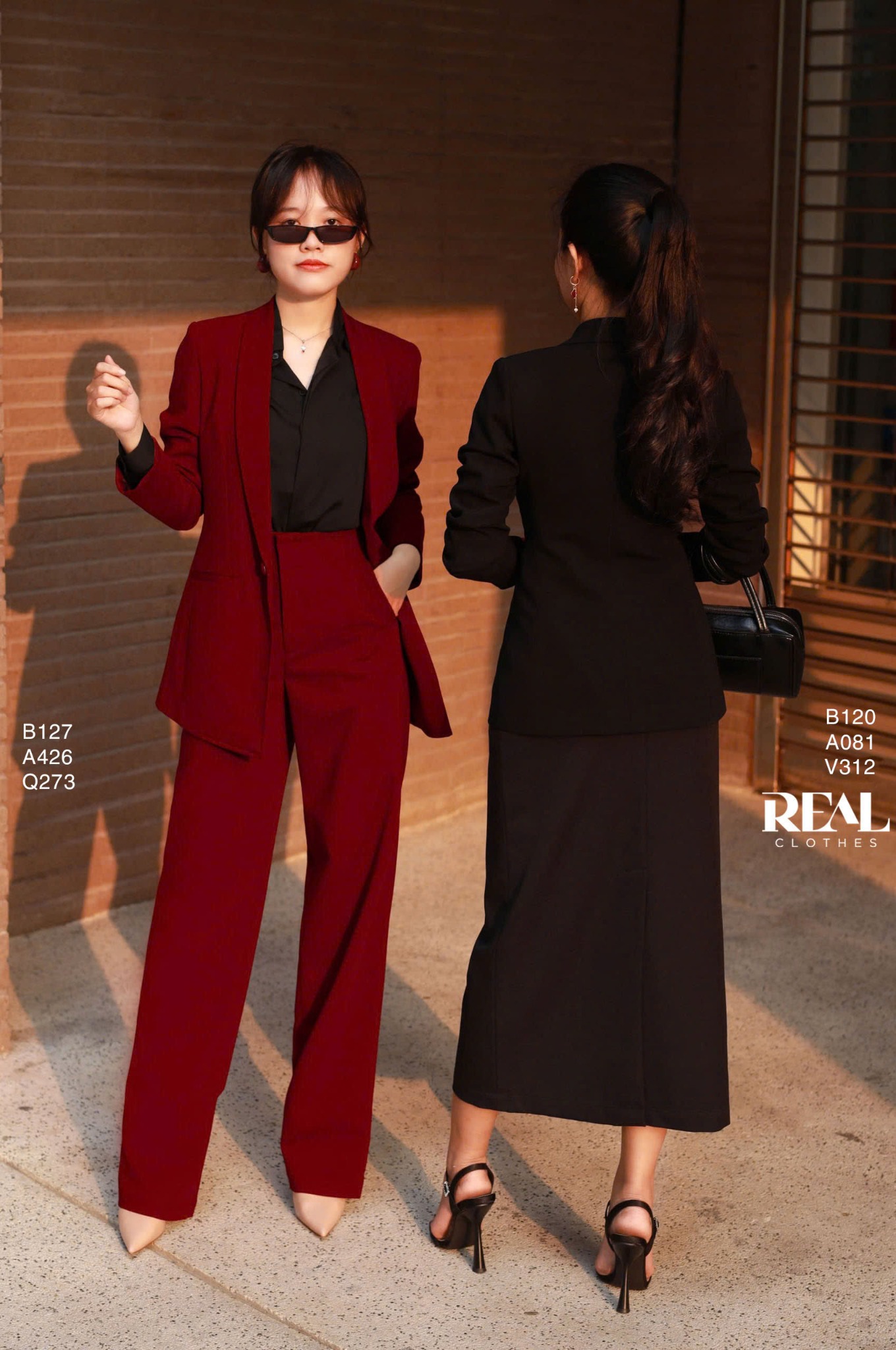 Blazer HQ đỏ đô