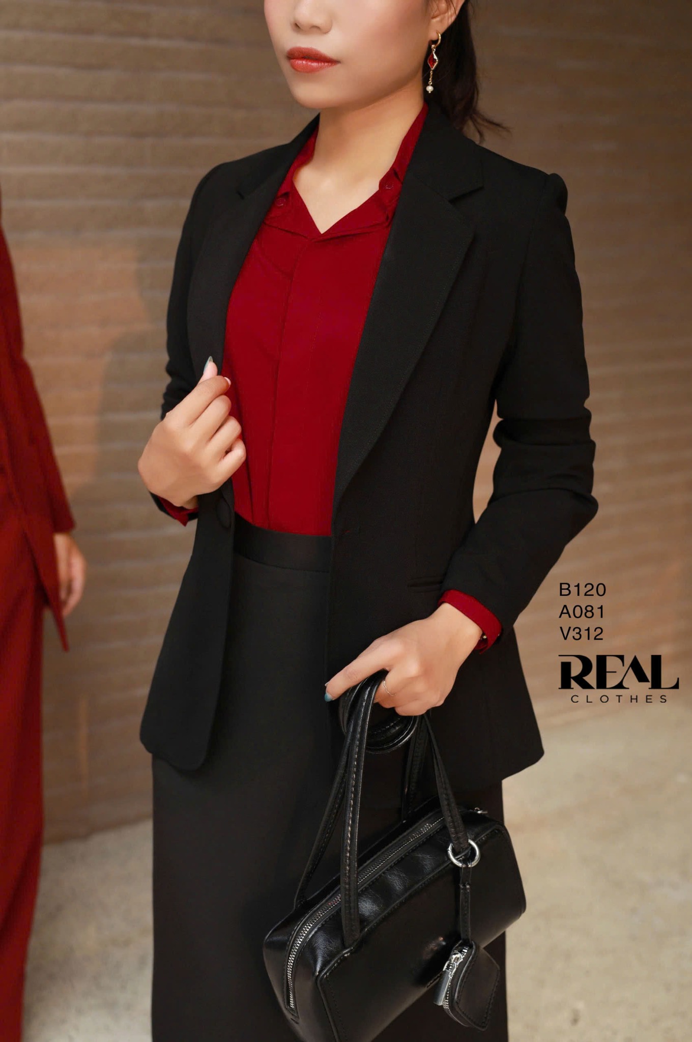 Blazer 2 lớp đen