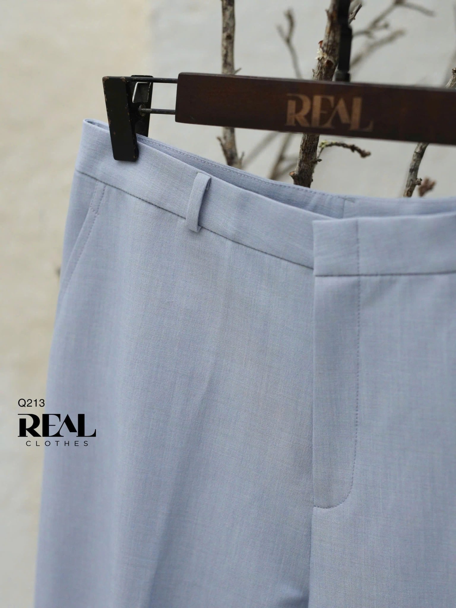 Quần suông Paris blue SALE