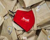 VIETNAM RED & GOLD MASK