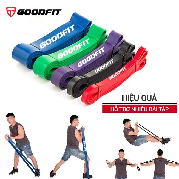 SET 3 DÂY TẬP GYM, TẬP MÔNG MINI BAND GOODFIT (GF913MB)