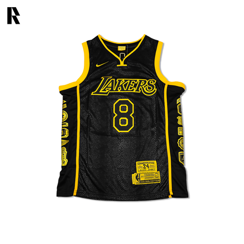 KOBE LAKERS SPECIAL NUMBER GOLD EDITION JERSEY