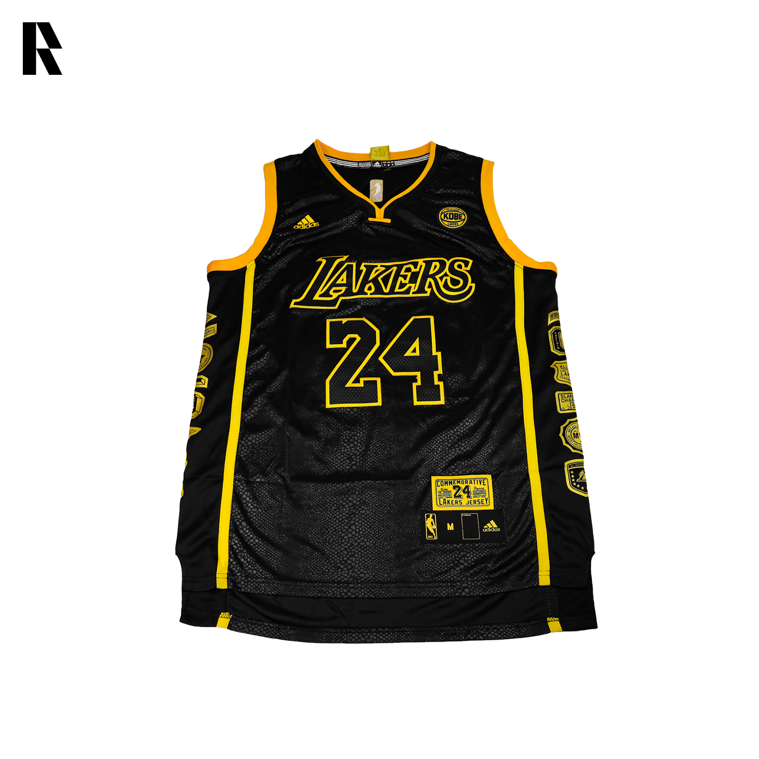 KOBE BRYANT LAKERS 20 SEASONS ANNIVERSARY EDITION JERSEY RAINBUSHOP