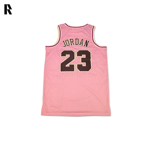 JORDAN CHICAGO BULLS PINK EDITION JERSEY