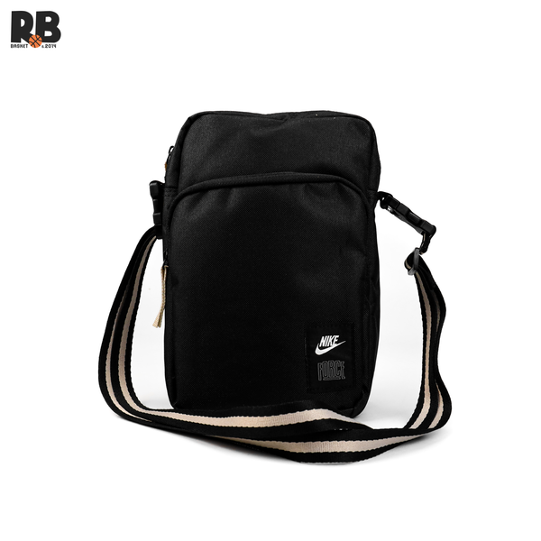 Nike Heritage Crossbody Bag (4L)Medium Olive Black White - Toby's Sports