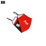 VIETNAM RED & GOLD MASK