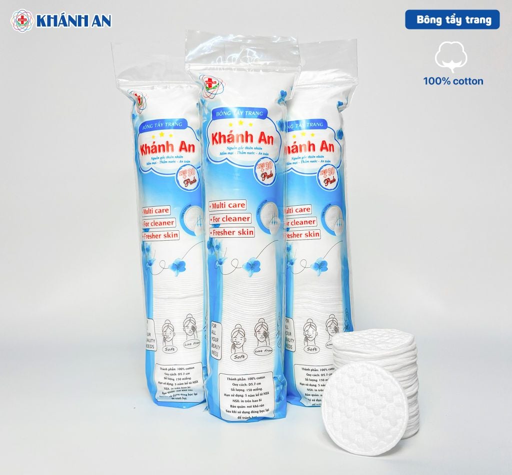 Bông tẩy trang Khánh An