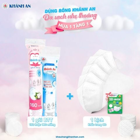 Khẩu trang 3D Mask Khánh An
