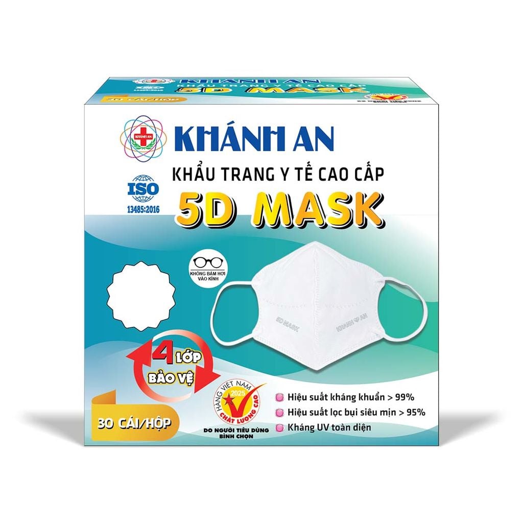 Khẩu trang y tế 5D Mask Khánh An