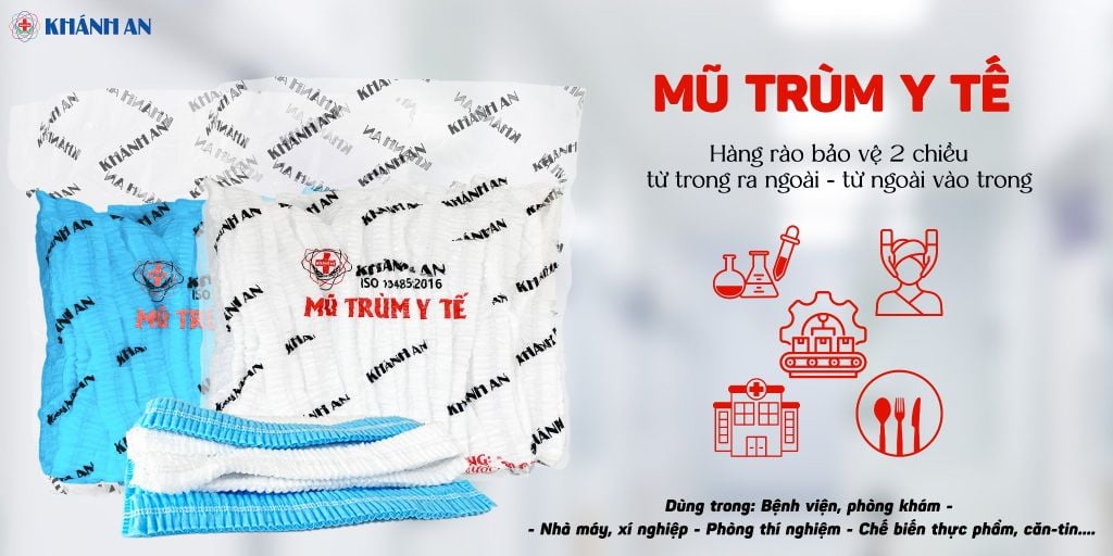 Mũ trùm y tế Khánh An