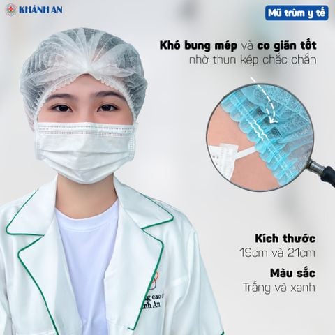 Mũ trùm y tế Khánh An