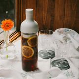  Bình pha cà phê cold brew HARIO FIC Filter-in coffee bottle 650ml (Xám / Đen) 