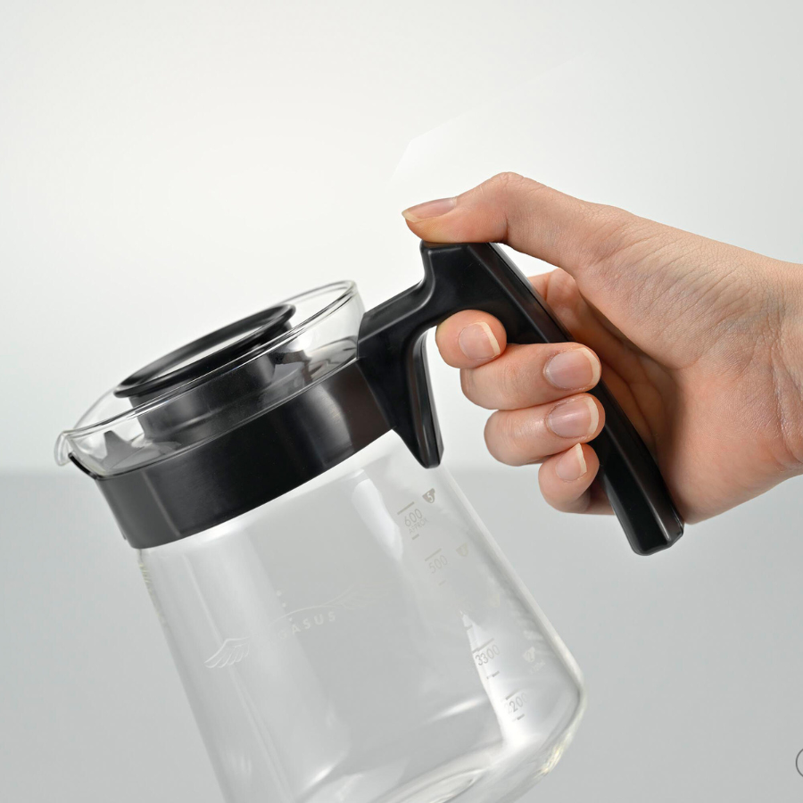  Bình server pha cà phê Hario Pegasus PED-01-B size 01 300ml (thủy tinh chịu nhiệt) 