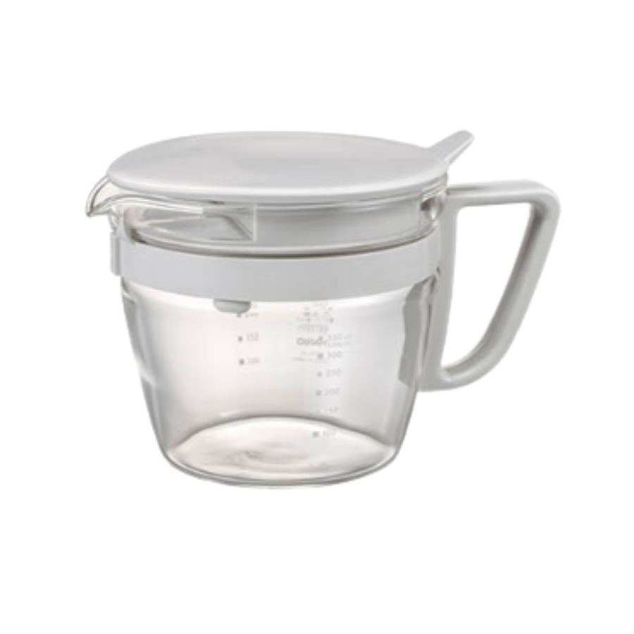  Bình trà thủy tinh chịu nhiệt nắp lưới lọc đa năng Hario Easy Teapot Multy OTPM-40-PGR 400ml 